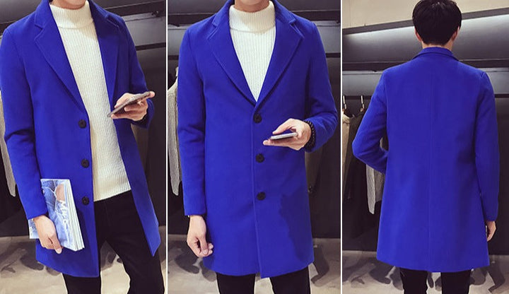 Steward | Men's Slim-Fit Wool Blend Coat