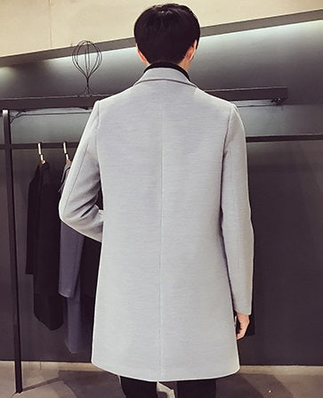 Steward | Men's Slim-Fit Wool Blend Coat