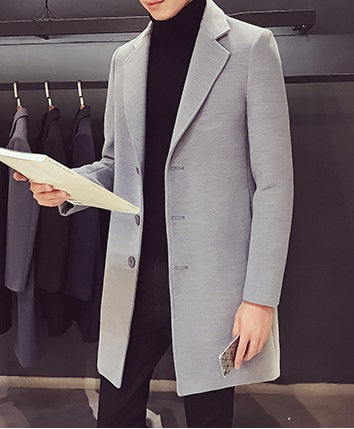 Steward | Men's Slim-Fit Wool Blend Coat